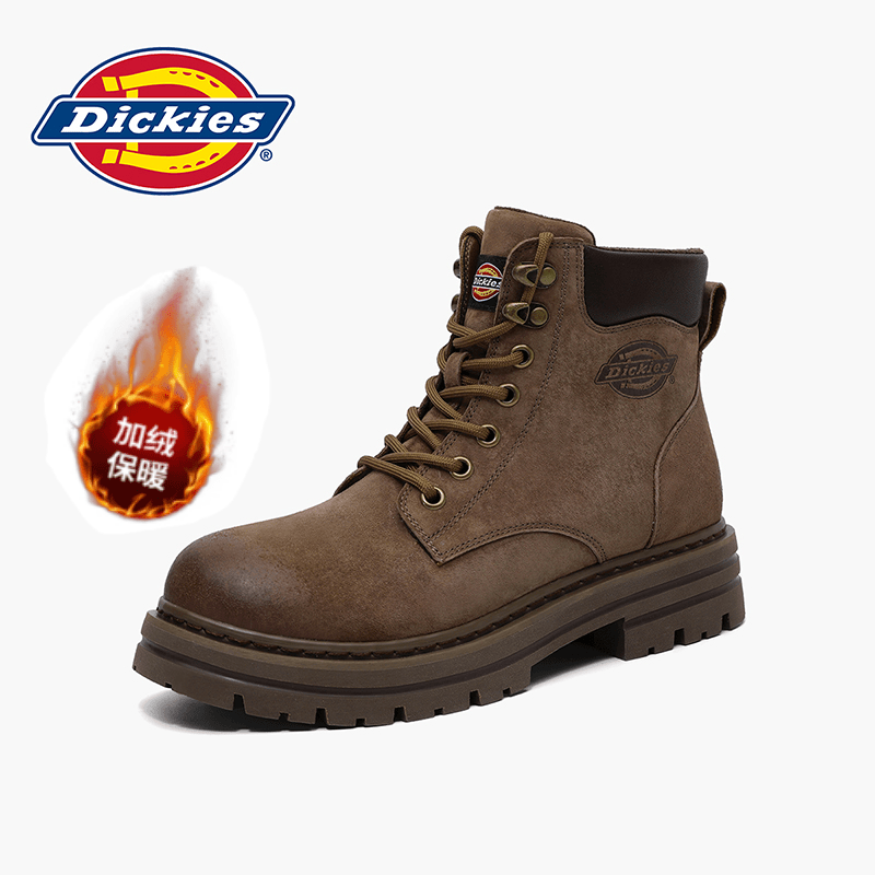 Dickies秋冬男女高帮靴时尚休闲真皮真皮潮流英伦风高帮秋冬57