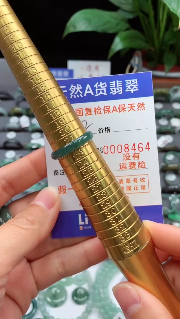 【闪购商品】翡翠戒指未镶嵌22号圈口8464