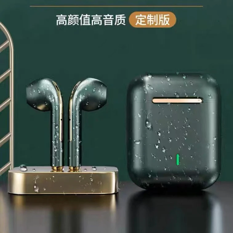 高品质高颜值游戏入耳无线蓝牙耳机电镀磨砂立体声降噪通话通用