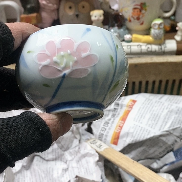 紫砂茶杯$****?日本回流精品瓷器