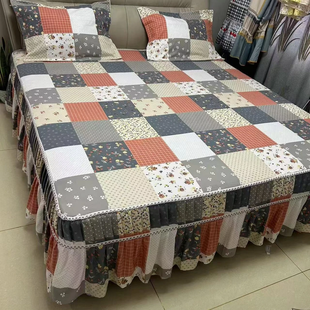 四季花开三件套，高端精品磨毛面料