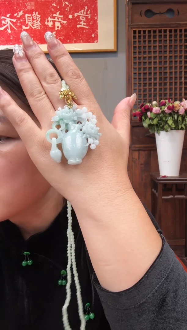 【闪购商品】翡翠挂件未镶嵌天然缅甸A货复古翡翠