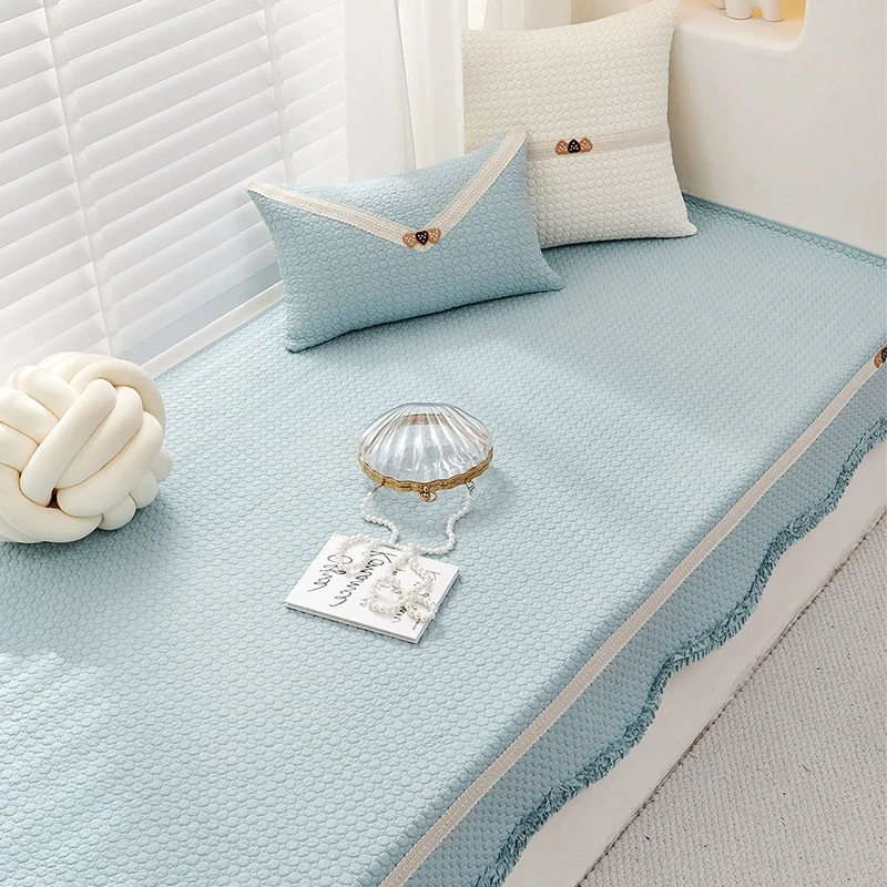 纯棉窗台网红防滑窗台垫子卧室阳台坐垫榻榻米垫可定做四季通用