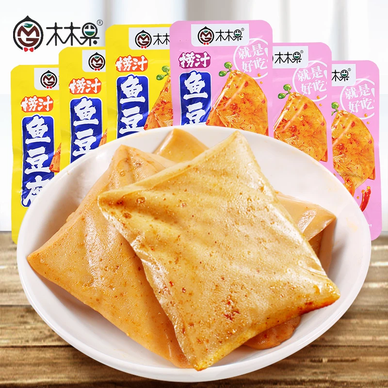 木木果鱼豆腐散装称重