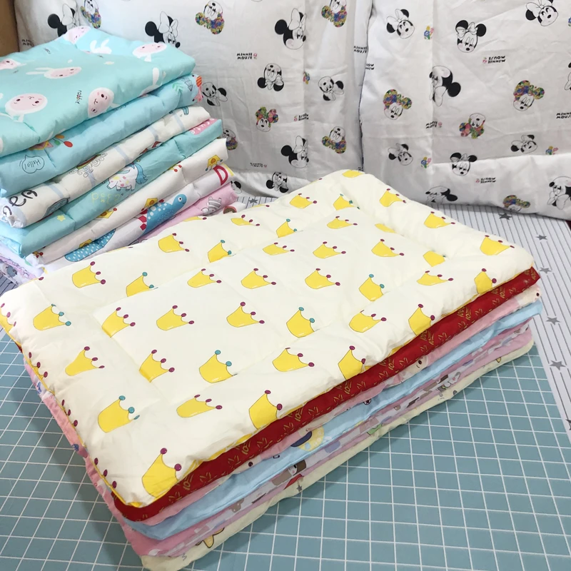 新生儿小褥子垫子纯棉整洗褥子宝宝婴儿床垫被婴儿床厚度适中春秋