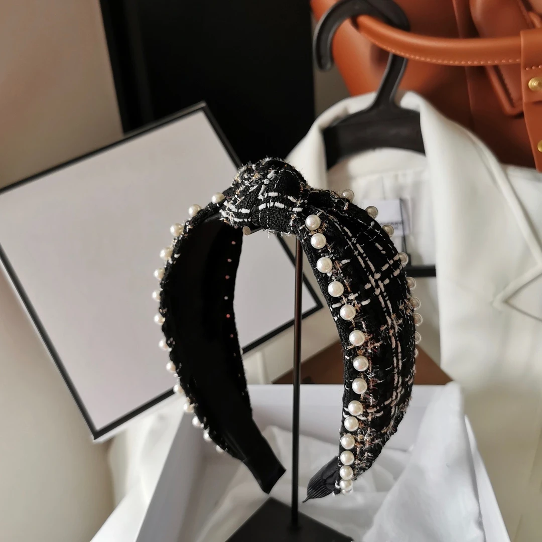 24新款高级感发箍精致小香风发卡舒适碎发压发头箍