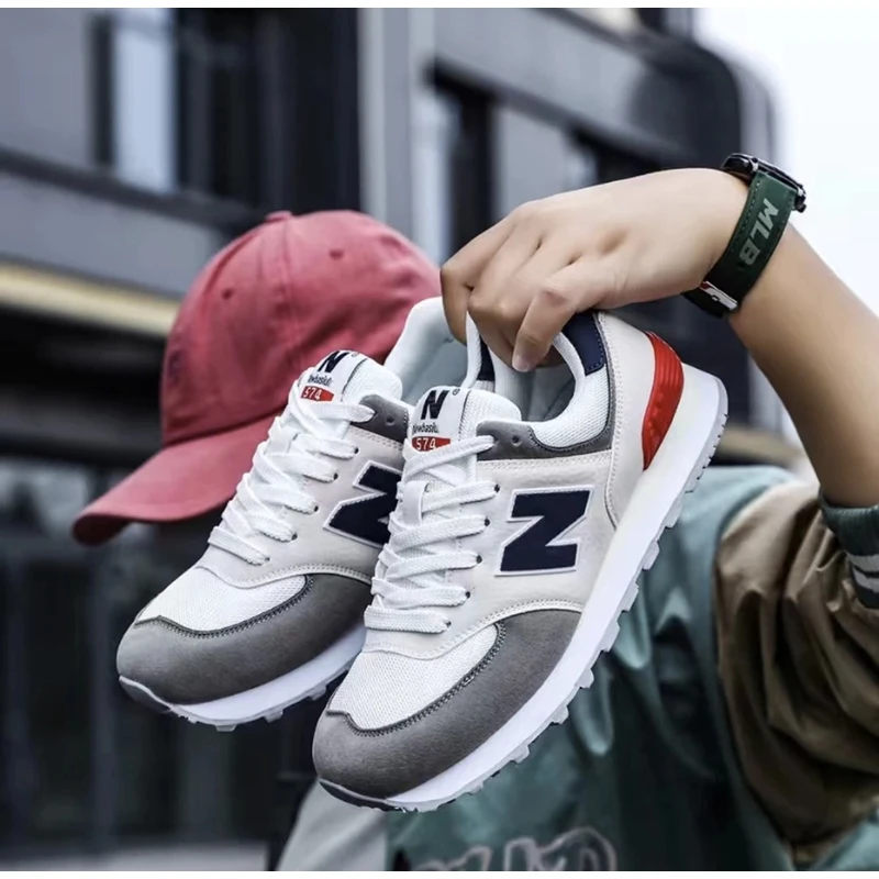 【2024秋冬季】男女鞋跑鞋运动舒适网面时尚百搭轻便缓震低帮慢跑鞋