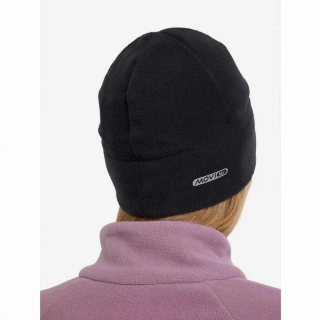 乐风户外通勤男女款冬季保暖防寒滑雪抓绒帽摇粒绒户外圆顶帽