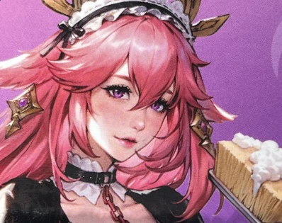 【全款 卡片】浴室 八重 女仆 动漫周边配饰 非手办