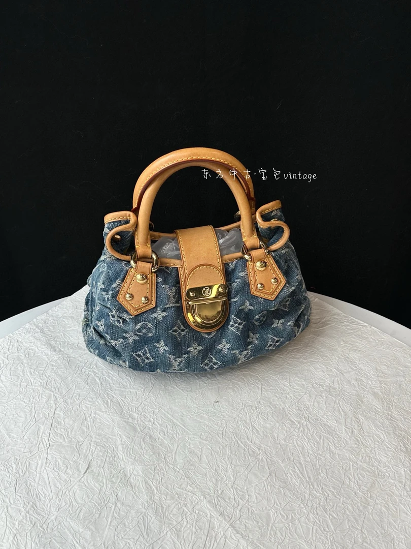 95新 LV  （K）lv 单宁小号全原元宝