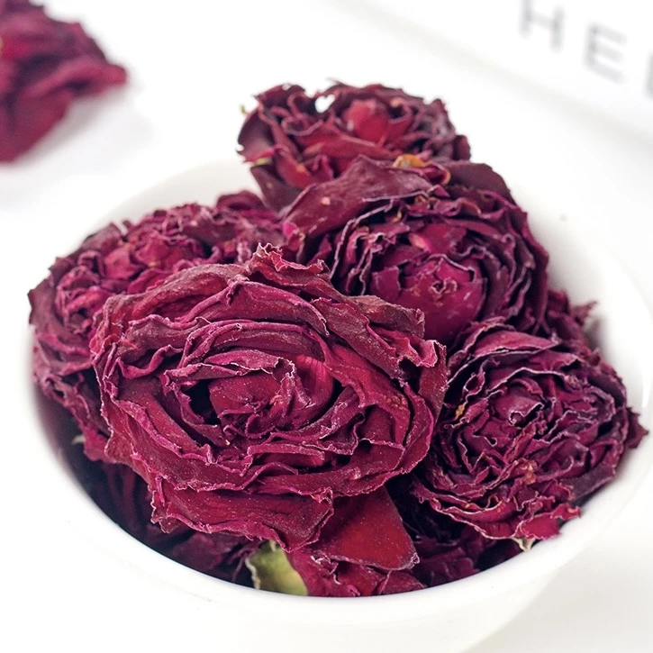【粉丝专属】甄选云南墨红玫瑰冻干锁鲜无硫重瓣玫瑰泡水或搭配枸杞