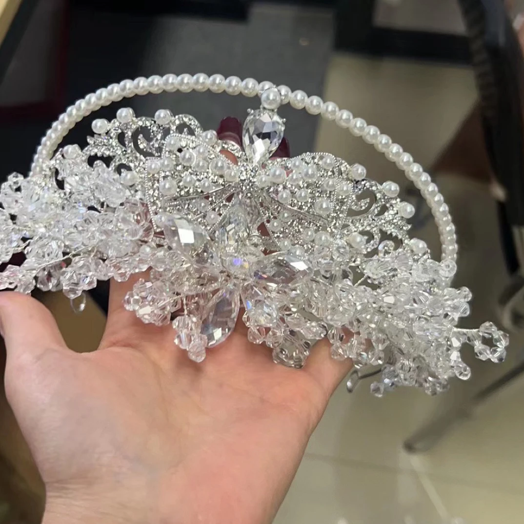 合金婚庆饰品 精美新娘皇冠629