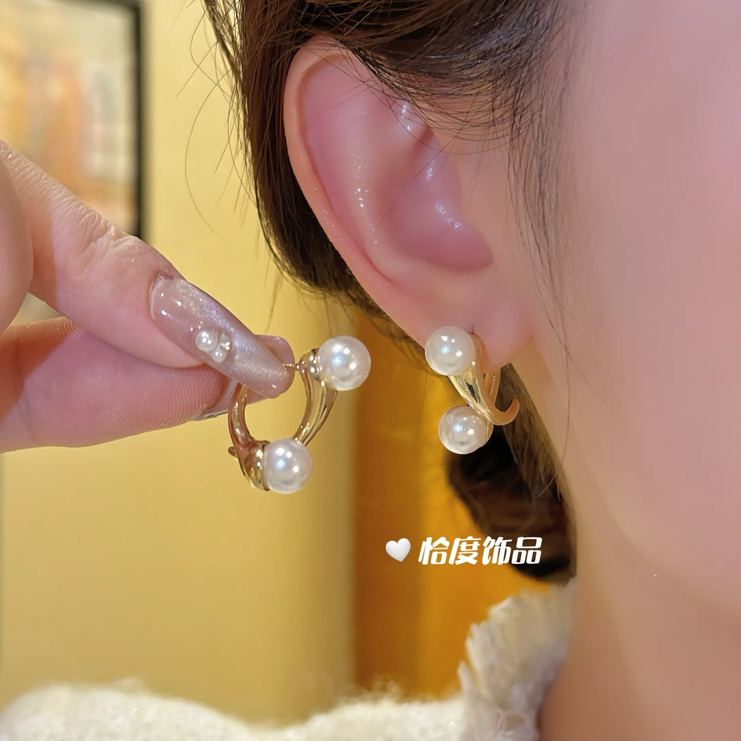 时尚潮流气质个性设计珠珠耳钉