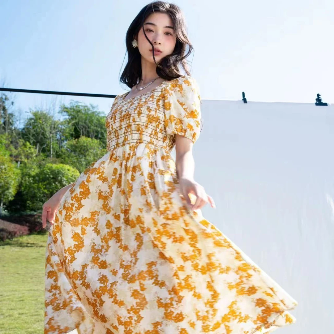 尚咪拉连衣裙  长裙