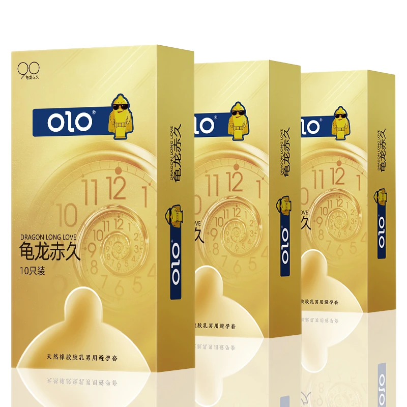 OLO超薄安全套玻尿酸延时持久颗粒套润滑天然橡胶胶乳男用避孕套