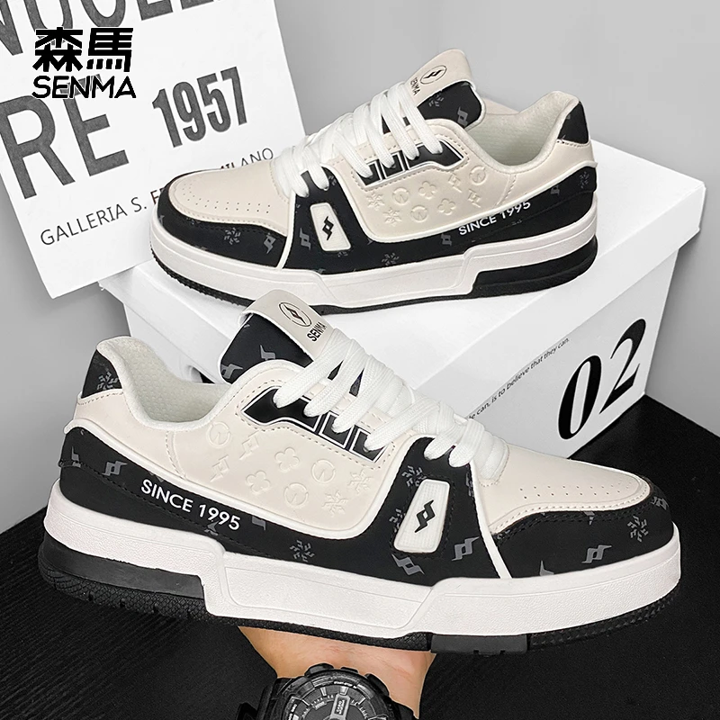 森马男鞋秋季新款户外运动青少年百搭时尚潮鞋潮流情侣款休闲板鞋