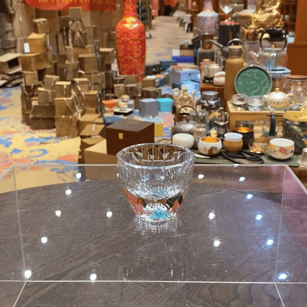 【闪购商品】绿松石鸡心杯主人杯茶杯263305