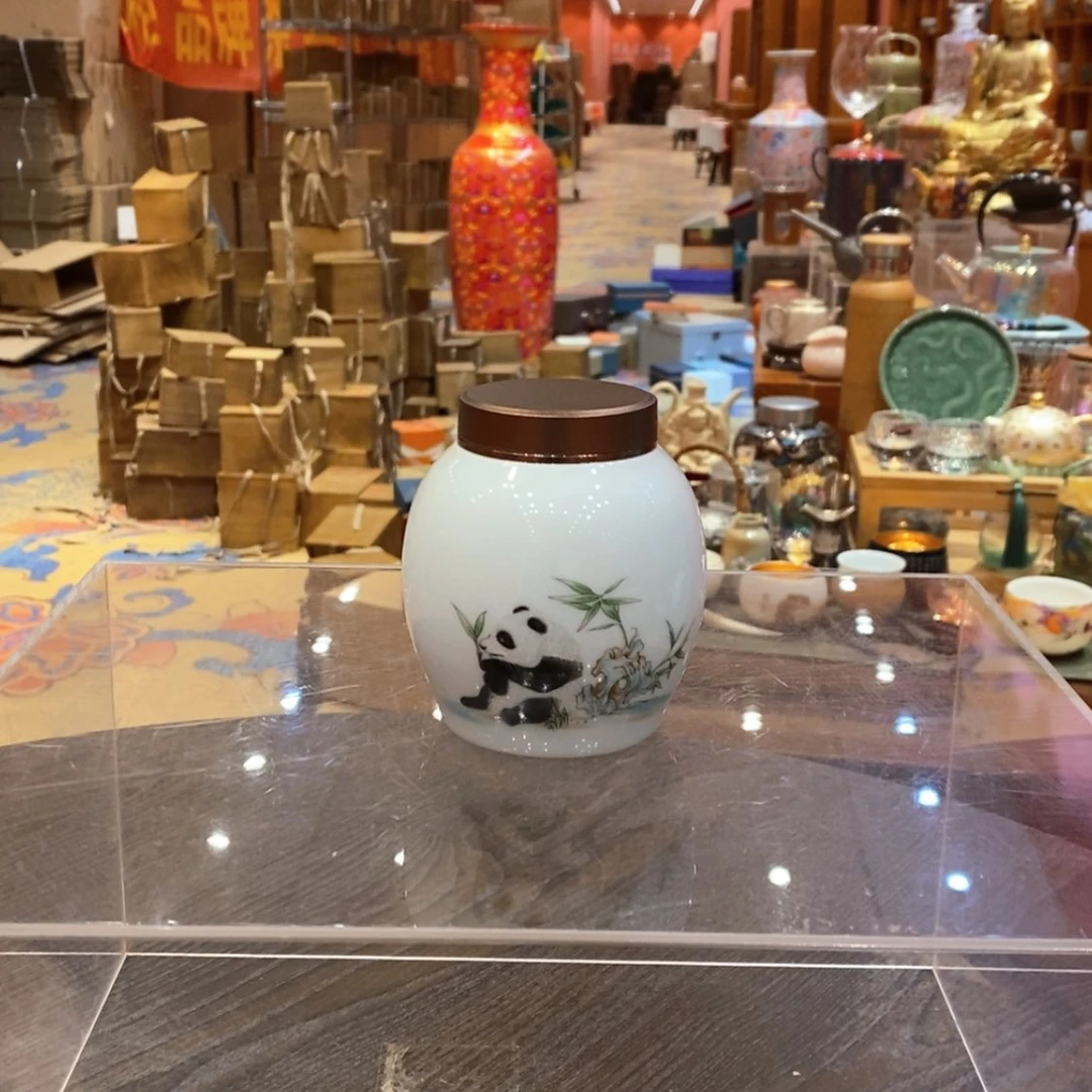 【闪购商品】熊猫旅行茶叶罐060418