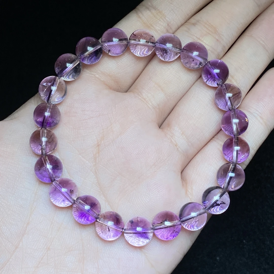 【小北好物】超七水晶单圈手串16-16QL60X76【多样性发一件】约8.5mm+