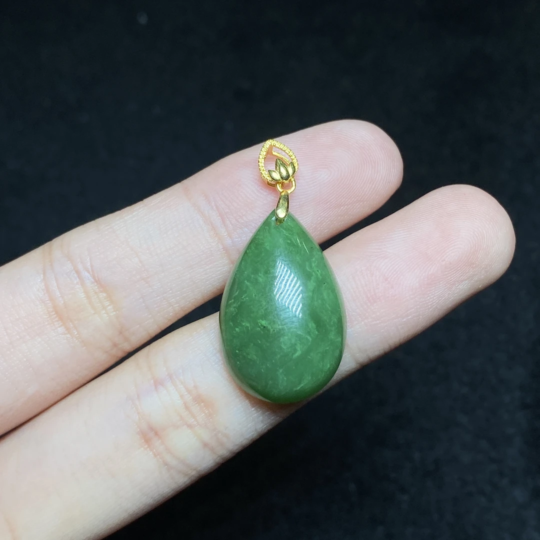 【小北严选】s925银和田玉吊坠20-16H14X291【多样性发一件】