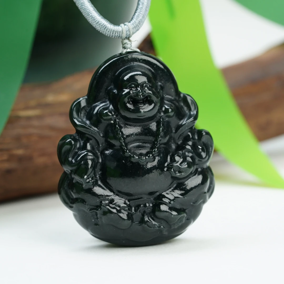 【小北珠宝】和田玉吊坠9-16H65X84【多样性发一】约39*32*11mm带绳