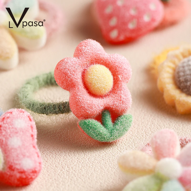 50根 儿童扎头发橡皮筋发圈头绳女童宝宝发饰不伤发女孩皮筋发绳