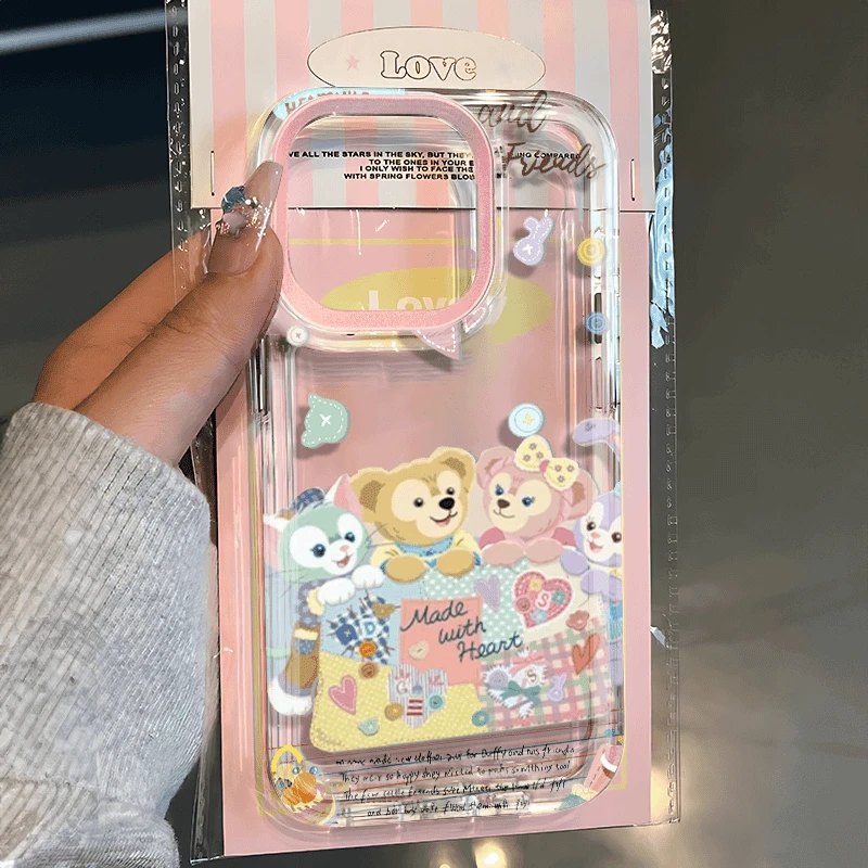 迪士尼小动物ins风适用iphone15苹果手机壳14硅胶13/12高颜值创意