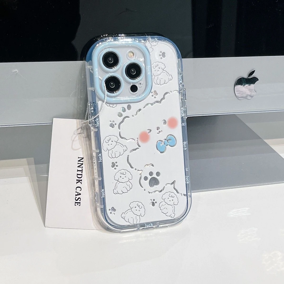 帕恰狗适用苹果15/14手机壳11创意iPhone13pro女款12透明8P硅胶XR