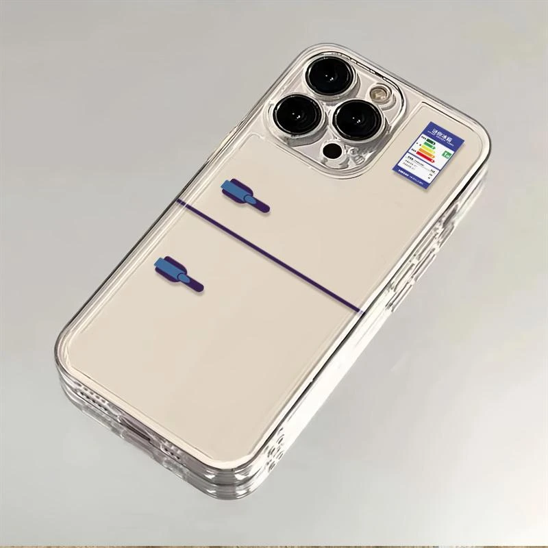 冰箱适用苹果小米oppovivo华为iPhone12/13/14/15手机壳