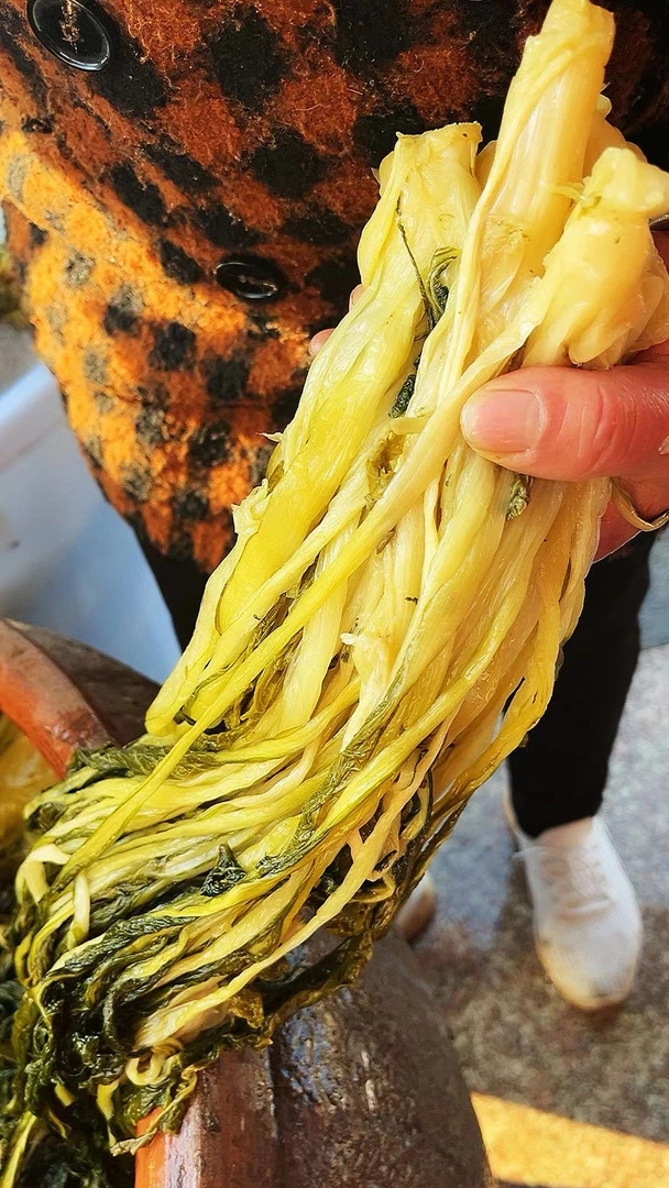 【金溪燕子】戴氏婆媳农家酸菜小萝卜腌菜白菜酸菜外婆菜
