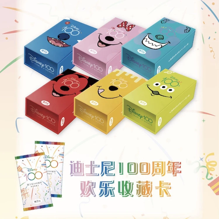 美少女-集卡社-迪士尼-100周年-卡牌盲盒-在线代拆