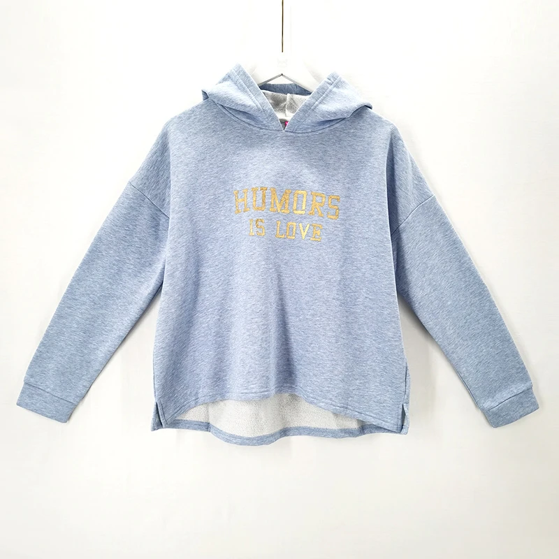 N106【工厂直销】女士卫衣连帽薄款宽松卫衣时尚百搭休闲女款上衣