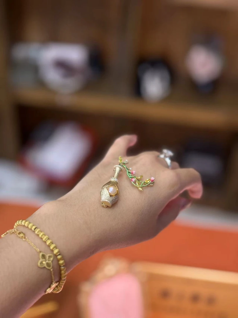 铜合金胸针 【禧上奢饰 & YOUJI】高奢系列2976设计师款轻奢胸针