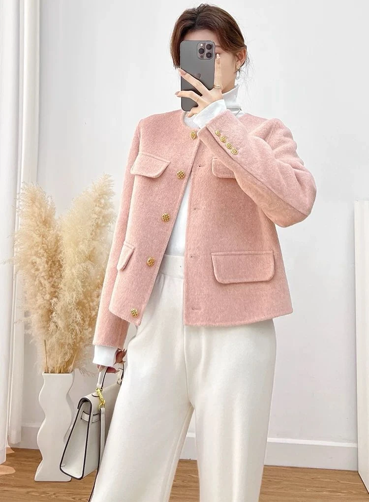 女款秋季上新上衣气质气质洋气时尚百搭短款名媛小香风小个子休闲