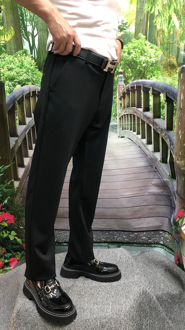 8280（宝）秋冬新款男士弹力商务直筒休闲裤