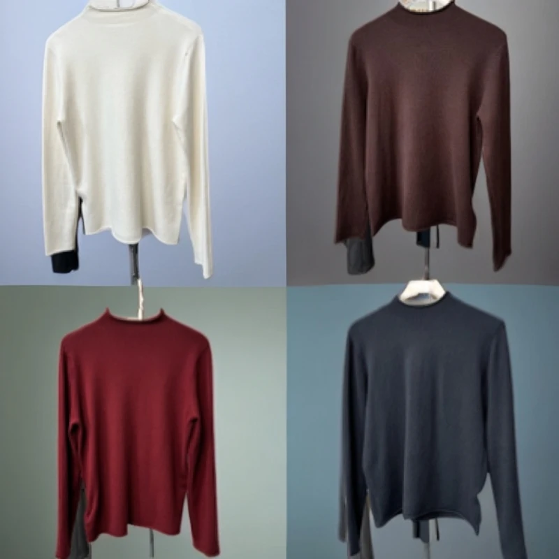 羊毛蚕丝针织衫新款时尚舒适百搭