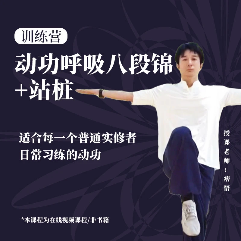痞悟的 动功呼吸八段锦站桩训练营