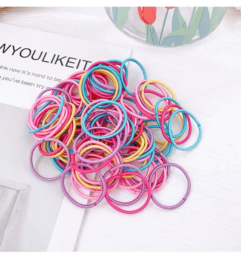 发绳红头绳新年过年红色发绳皮筋儿童扎头发不伤发喜庆发圈女童宝