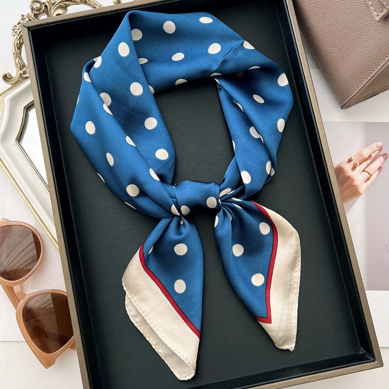 100新款百搭杭州丝绸丝巾70*70#3123