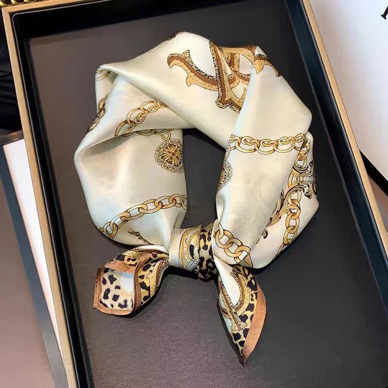 100新款百搭杭州丝绸丝巾70*70#3375