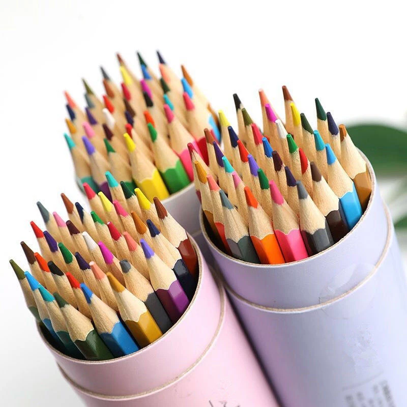 【果M502】小学生彩色铅笔儿童套装绘画文具24 36 48色画画笔美术