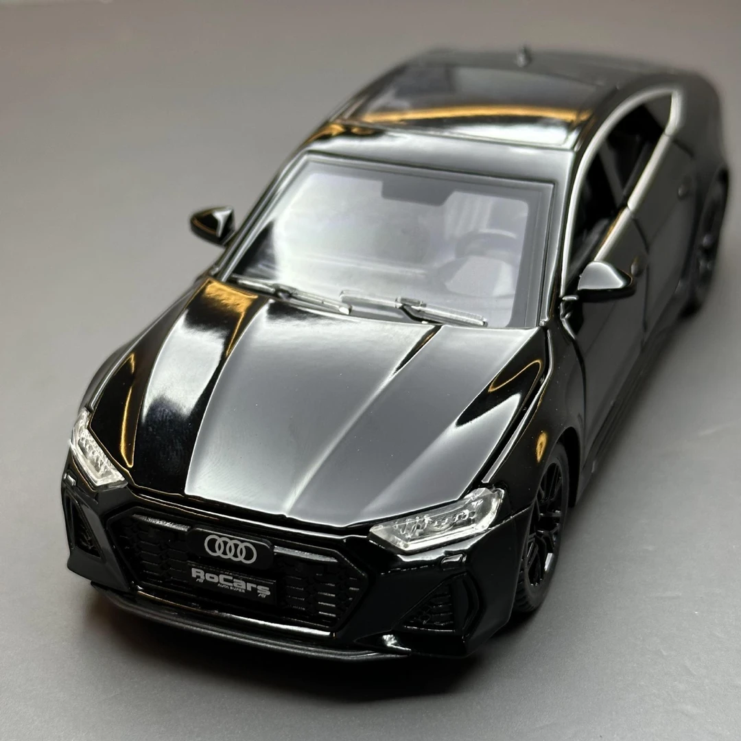 奥笛RS7合金车模型仿真汽车模型玩具车1:32精致收藏摆件礼品