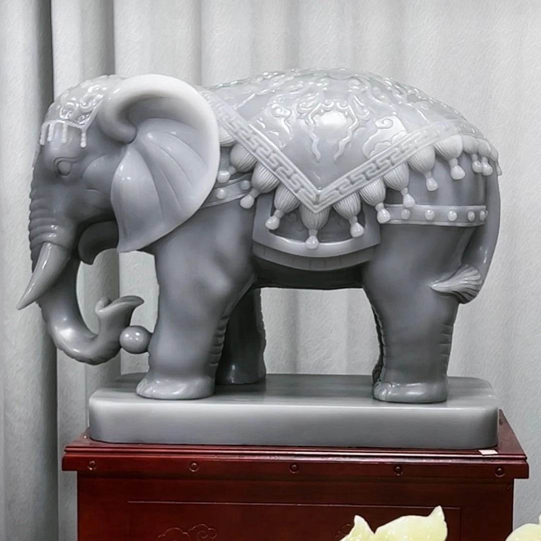 【付米链接 所见即所得】纯手工雕刻居家商务博古架中式新中式摆件.