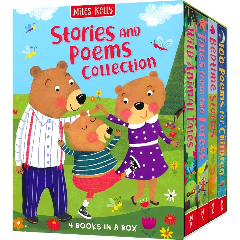 Stories and Poems Collection (4 Books) 经典故事诗歌合集