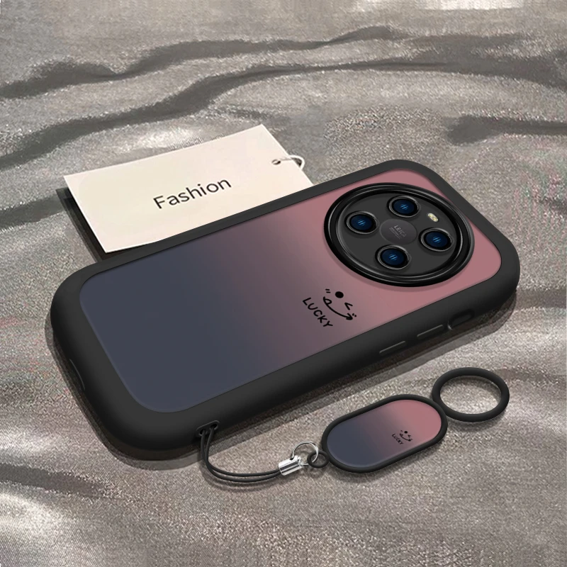 渐变四角适用华为MatePro手机壳Mete40保护套新款40Epro软硅胶M