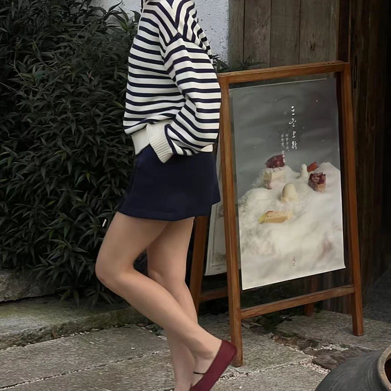 IMLINCONTE防走光小A字版型短裙JJ42QZ275