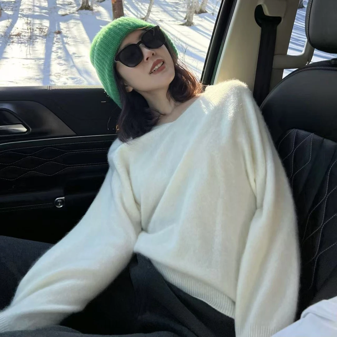 IMLINCONTE【云朵慕斯】澳洲进口羊毛拉毛毛衣TS42ZZ213