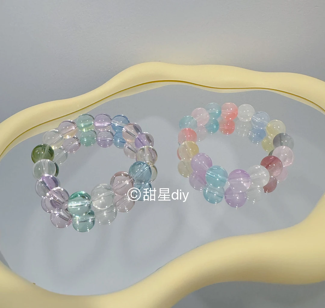 5401-5600编号直播手工串珠琉璃手串串珠钥匙扣奶油胶等diy