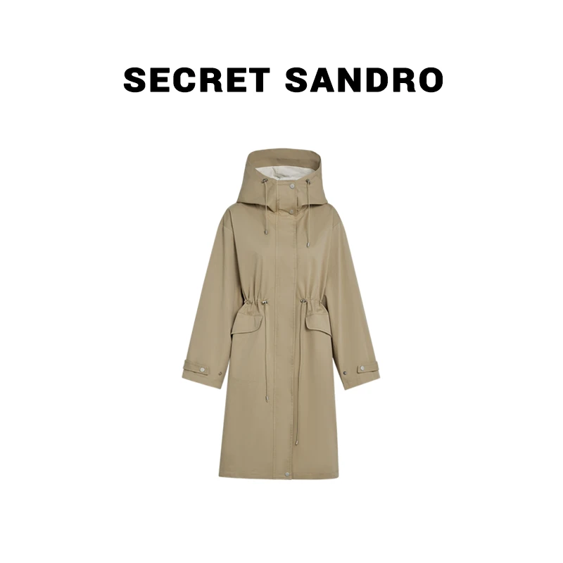 【Secret Sandro】鸥纪儿 风衣 F24288020R