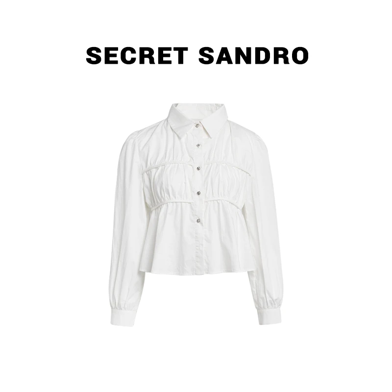 【白风铃】Secret Sandro 鸥纪儿 衬衫 C63220596R
